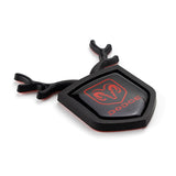 Dodge ABS Deer Car Rear Sticker Shield Trunk Emblem Badge Decal