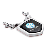 VW ABS Deer Car Rear Sticker Shield Trunk Emblem Badge Decal