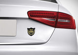 Hyundai Metal Carbon Fiber Car Rear Sticker Shield Trunk Emblem Badge Decal