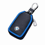 BMW Cowhide Car Key Wallet Car Key Bag Cover Case
