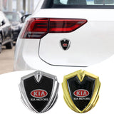 KIA Car Logo Shield Metal Auto Window Sticker Emblem Badge Decal