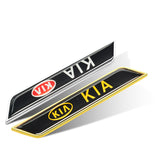 2pcs KIA Logo Car Fender Side Sticker Decal Emblem Badge