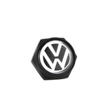 4pcs/set Volkswagen GTI ABT R SR Logo Stainless Steel Car License Plate Bolts