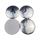4pcs/set 56/75mm Mercedes Benz AMG Brabus Apple Tree Car Wheel Center Hub Cap Sticker Decal