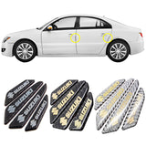 4pcs/set Suzuki Carbon Fiber Car Door Anti-Scratch Sticker Door Side Protection Bumper Strips