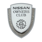 Nissan Metal Shield Car Rear Sticker Auto Window Emblem Badge Decal