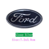 Ford Mustang Elliptical Metal Car Window Sticker Emblem Badge Decal