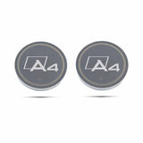 2pcs Audi A1 A2 A3 A4 Q1 Q2 Q3 Q4 S4 S5 S6 S7 Logo Car Water Coasters 7-color LED Light Cup Mat Holder