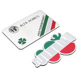 Alfa Romeo Aluminum Alloy Car Body Sticker Nameplate Rear Emblem Badge Decal