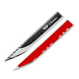 2pcs Cadillac Logo Metal Car Side Fender Emblem Stickers