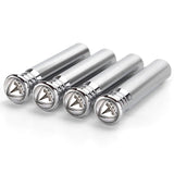 4pcs/set Tesla Logo Car Door Bolt Lock Pins Gate Lock Screws