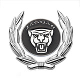 Jaguar Wheat Metal Car Window Sticker Emblem Badge Decal