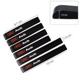 6PCS Audi Sline Car Door Handle Mirror Protective Anti-Collision Stickers
