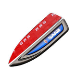 2pcs SAAB Metal Car Side Fender Emblem Sticker Decal