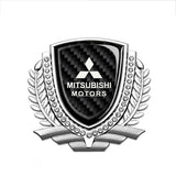 Mitsubishi Metal Diamond Car Rear Sticker Trunk Emblem Badge Decal