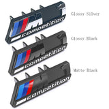 Car Front Grille Sticker Emblem 3D Badge for BMW