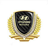 Hyundai Metal Diamond Car Rear Sticker Trunk Emblem Badge Decal