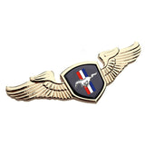 Ford Mustang Shelby Angle Wings Metal Car Front Hood Bonnet Sticker Emblem Badge