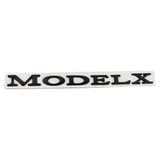 Tesla ModelX Letter Metal Car Rear Sticker Decal Emblem Badge