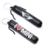 MINI Cooper Carbon Fiber Car Keyring Keychain