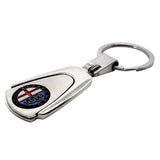 Alfa Romeo Metal Car Keychain Key Ring Holder