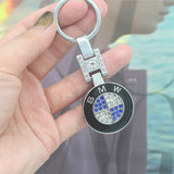 BMW Car Logo Diamond Metal Keychain