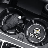 2PCS Buick Diamond Car Water Coaster Cup Mat