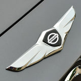 Nissan Metal Wings Car Front Hood Sticker Emblem Badge Decal
