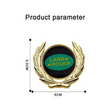 Land Rover Metal Car Rear Sticker Trunk Emblem Badge Decal