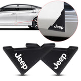 2PCS Jeep Car Door Corner Edge Cover Anti-Scratch Protective Sticker