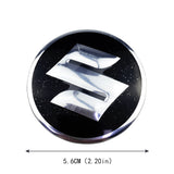 4pcs/set 56mm Suzuki Car Wheel Center Hub Sticker Decal
