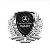 Mercedes Benz Metal Diamond Car Rear Sticker Auto Window Emblem Badge Decal
