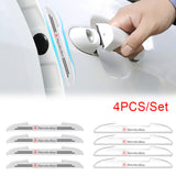 4pcs Mercedes Benz  Car Door Bumper Strip Anti-collision Protection Sticker