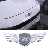 Ford Logo Metal Wings Car Front Hood Bonnet Center Sticker Emblem