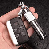 BMW PU Leather Car Key Chain Holder Auto Keyring