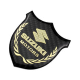 Suzuki Metal Carbon Fiber Car Rear Sticker Shield Trunk Emblem Badge Decal