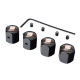 4pcs/set SEAT Anti-Theft Car Air Valve Stem Cap Auto Tyre Valve Covers