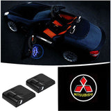 2pcs Mitsubishi Wireless Car Welcome Door Laser Projection LED Light