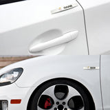 2pcs SAAB Metal Car Fender Side Badge Decal Rear Emblem Sticker