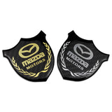 Mazda Metal Carbon Fiber Car Rear Sticker Shield Trunk Emblem Badge Decal