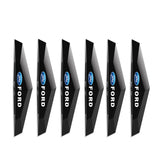 6pcs Ford TPU Car Door Anti-collision Protective Stickers Bumper Strip Decal