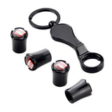 4pcs/set SEAT Logo Car Air Valve Stem Caps Auto Tyre Valve Covers