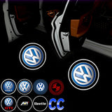 2pcs Volkswagen VW Wireless Car Welcome Door Laser Projection LED Light