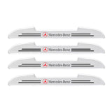 4pcs Mercedes Benz  Car Door Bumper Strip Anti-collision Protection Sticker