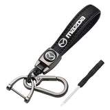 Mazda PU Leather Car Keyring Keychain