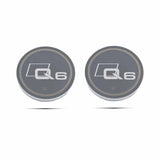 2pcs Audi A1 A2 A3 A4 Q1 Q2 Q3 Q4 S4 S5 S6 S7 Logo Car Water Coasters 7-color LED Light Cup Mat Holder