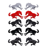 2pcs Ford Bronco Horse Logo ABS Car Body Side Sticker Emblem Badge Decal