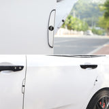 4pcs/set Audi Car Door Mirror Side Anti Collision Sticker Bumper Strips