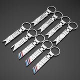BMW Number 1 3 4 5 6 7 8 X1 X3 X4 X5 X6 Z4 Metal Car Keychain Key Ring Holder