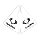 2PCS Ssang Yong Car Door Corner Edge Cover Anti-Scratch Protective Sticker